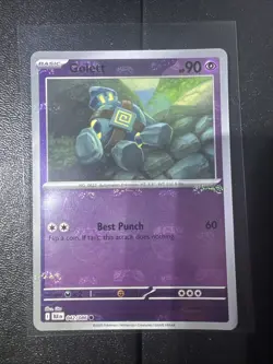 Golett (Master Ball Pattern) 042/086Sv: Black Bolt Holo NM - Image 1