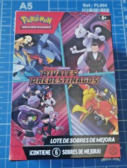 Pokemon Scarlet & Violet Destined Rivals Booster Bundle 6 packs Sealed SPANISH - Image 1
