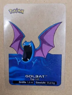 Pokemon Edibas Lamincards 2005 - Golbat Nr. 042 - Deutsch - Image 1
