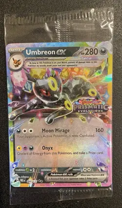 Umbreon ex 060/131 Stamp Prismatic Evolutions Surprise Box Promo Sealed Pokemon - Image 1