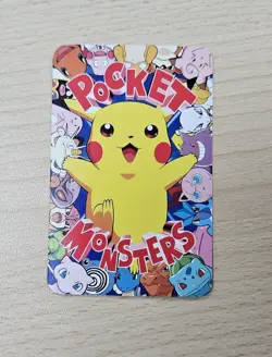 Rare PSYDUCK Pokemon Pocket Monsters DX 1995 Childrens Magazine Game Card #3 - Image 2