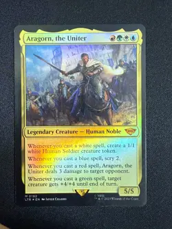 Aragorn, the Uniter (FOIL) - Lord of the Rings (Magic Gathering) - Image 1