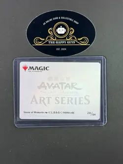MTG Storm of Memories (ART SERIES) #28 Avatar: The Last AIrbender - Image 2
