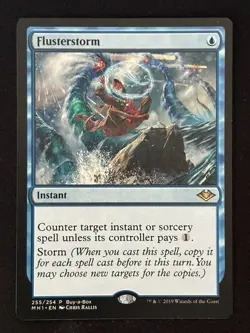 1x MTG Flusterstorm - Buy-A-Box Promos (BABP) #255 - Magic the Gathering - Image 1