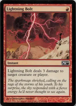 Lightning Bolt C Magic 2010 (M10) 146 - LP - Image 1