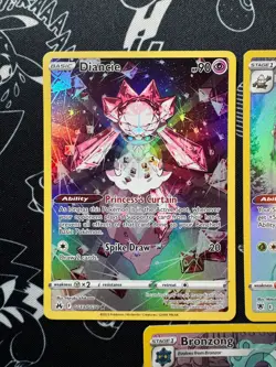 Pokemon SWSH Trainer/Galarian Gallery Bundle 3 Cards Diancie/Abomasnow/Bronzong - Image 2