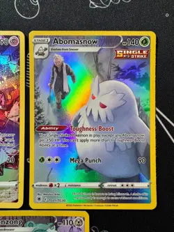 Pokemon SWSH Trainer/Galarian Gallery Bundle 3 Cards Diancie/Abomasnow/Bronzong - Image 4