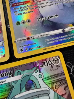 Pokemon SWSH Trainer/Galarian Gallery Bundle 3 Cards Diancie/Abomasnow/Bronzong - Image 5