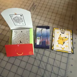 Pokemon 25th Anniversary McDonalds Promo Sealed Booster Card Original Packaging - Image 3