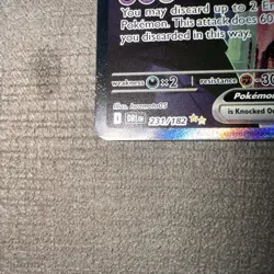 Pokemon Mewtwo EX Team Rockets Sir Destined Rivals Card 231/182 NM Condition - Image 2
