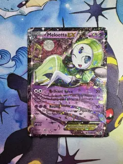 *NM* Meloetta EX RC11/RC25 Legendary Treasures Pokemon Card Radiant Collection - Image 1