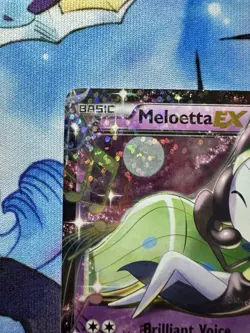 *NM* Meloetta EX RC11/RC25 Legendary Treasures Pokemon Card Radiant Collection - Image 2