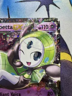 *NM* Meloetta EX RC11/RC25 Legendary Treasures Pokemon Card Radiant Collection - Image 3