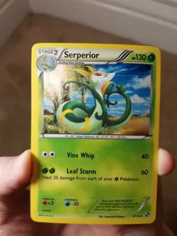 2011 POKEMON BLACK & WHITE BASE SET SERPERIOR HOLO CARD, 5/114 - Image 1