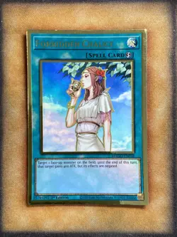 Yugioh Forbidden Chalice MAGO-EN048 Gold Rare 1st Ed NM - Image 1