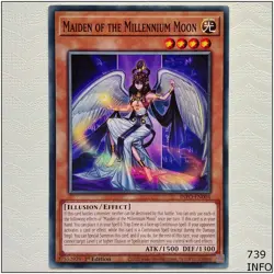Maiden of the Millennium Moon - INFO-EN004 - Common 1st Edition Yugioh - Image 1