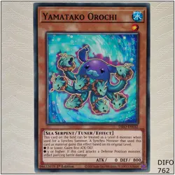 Yamatako Orochi - DIFO-EN032 - Common 1st Edition Yugioh - Image 1