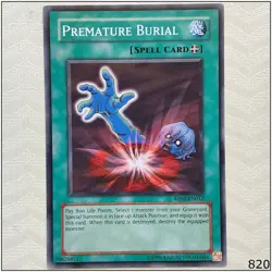 Premature Burial - RP02-EN012 - Common Yugioh - Image 1