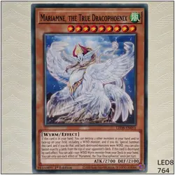 Mariamne, the True Dracophoenix - LED8-EN051 - Common 1st Edition Yugioh - Image 1