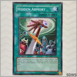 Hidden Armory - SDWS-EN021 - Common 1st Edition Yugioh - Image 1