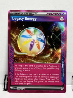 Legacy Energy 167/167 Twilight Masquerade Holo ACE SPEC Rare Pokemon Card TCG NM - Image 1
