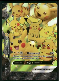 SWSH: Sword & Shield Promo Cards #SWSH141 Pikachu V-Union - Image 1