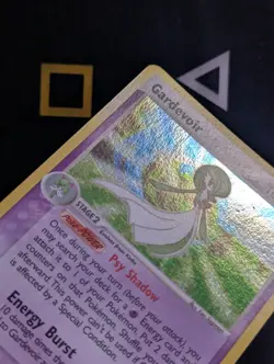 Gardevoir 7/109 Holo Rare Ruby and Sapphire Pokemon Card LP CREASE - Image 2