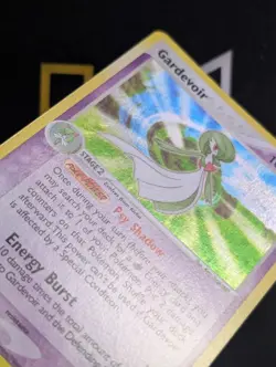 Gardevoir 7/109 Holo Rare Ruby and Sapphire Pokemon Card LP CREASE - Image 3
