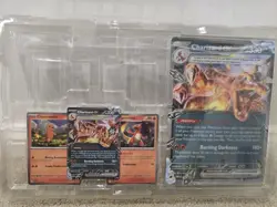 Charizard Ex Special Collection Box Jumbo Lenticular Card And Promo Cards! NM+ - Image 1