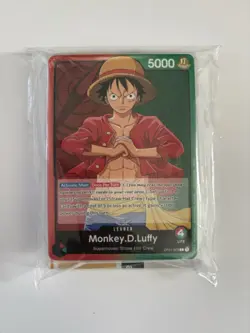 ONE PIECE CARD GAME MONKEY.D.LUFFY PREMIUM BANDAI CARD GAMES FEST 23-24 ENGLISH - Image 4