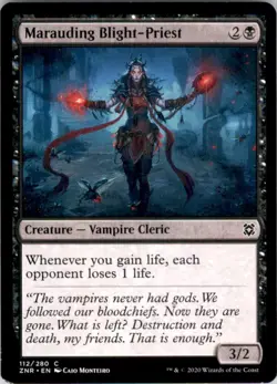 Zendikar Rising #112 Marauding Blight-Priest - Image 1