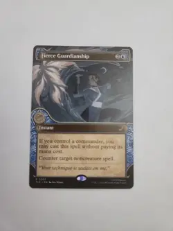 Fierce Guardianship (Showcase) - Avatar: The Last Airbender Promo - MTG - Image 1