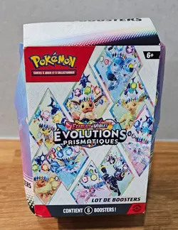 Pokemon Karmesin & Purpur KP8.5 Prismatische Entwicklungen Booster Bundle FR - Image 1