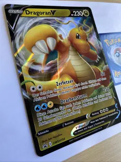 Pokemon Dragoran V SWSH154 JUMBO/XXL/OVERSIZED Promo NM DEUTSCH✅ - Image 1