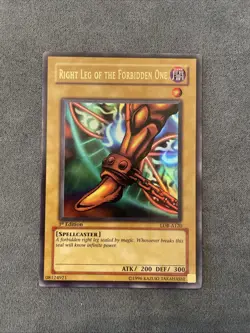 Right Leg Of The Forbidden One 1st Ed Australian (LOB-A120), Legend Of Blue Eyes - Image 1