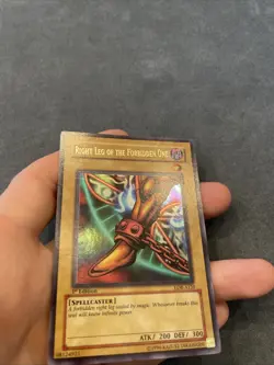 Right Leg Of The Forbidden One 1st Ed Australian (LOB-A120), Legend Of Blue Eyes - Image 3