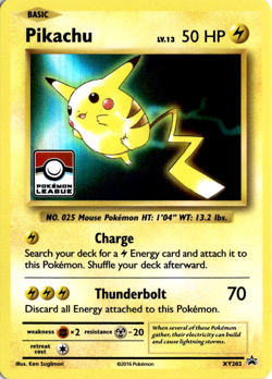 Pikachu XY202 Pokemon League & Championship Cards NM - Image 1