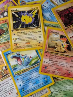 Old Pokemon Cards HUGE Vintage Holo Rare 1st Edition WOTC 1999 LP-NM Bundles - Image 2