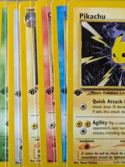 Old Pokemon Cards HUGE Vintage Holo Rare 1st Edition WOTC 1999 LP-NM Bundles - Image 3