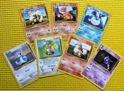 Uncommon/Common Base Set Pokemon WOTC Choose Card And Condition - Image 1
