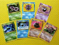 Uncommon/Common fossil Set Pokemon WOTC Choose card and Condition - Image 1