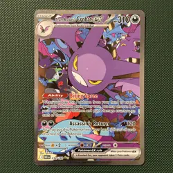 Team Rockets Crobat EX Rare Special Illustration Card 234/182 Destined Rivals - Image 2