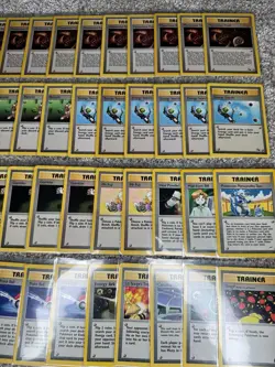 Pokemon TCG Vintage Card Lot of 56 Trainer Cards From Multiple Sets WOTC NM/LP - Image 2
