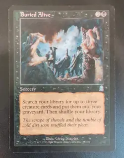 Buried Alive LP Odyssey OD 118/350 Regular Uncommon MTG FREE SHIPPING - Image 1