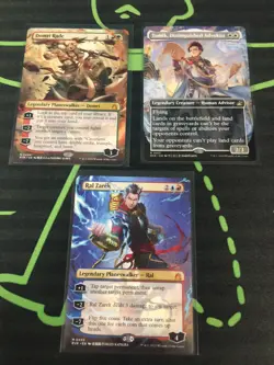 MTG Magic The Gathering Ral Zarek / Domri Rade / Tomik Anime Planeswalkers - Image 1