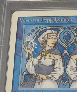 1993 Magic the Gathering Unlimited, Vesuvan Doppelganger, NM PSA 7 - Image 5