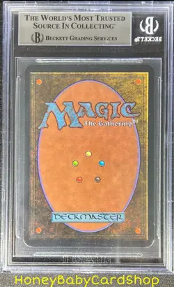 MTG Limited Edition Alpha 1993 Swamp (A) BGS 9.0Q+ (Quad+) MINT Old School 93/94 - Image 2
