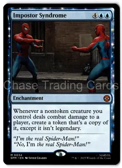 Imposter Syndrome 34 Mythic Non-Foil Marvel's Spider-Man MTG Mint NM - Image 1