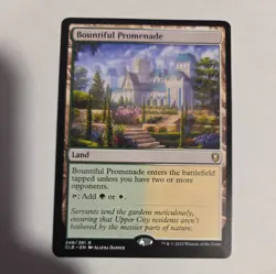 Bountiful Promenade - Commander Legends Baldur's Gate MTG - Image 1