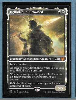 117 Heliod, Sun-Crowned Showcase Theros (THB) #259 Near Mint (NM) Never Played - Image 1